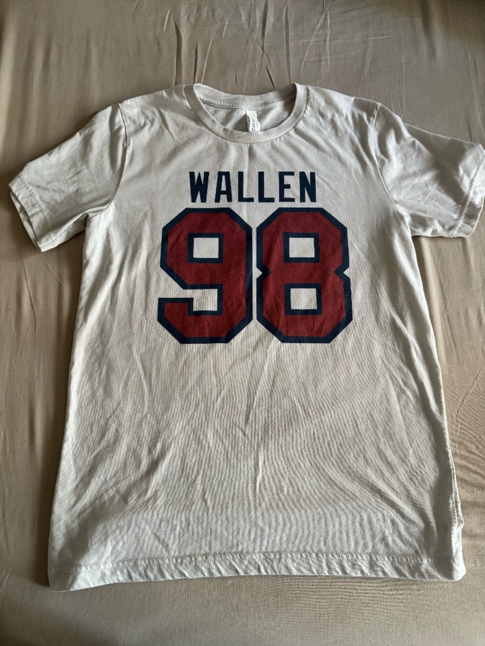 Morgan Wallen #98 Graphic Tee White Unisex T-Shirt